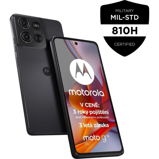 Motorola g75 5G 256/8GB Charcoal Gray, EU