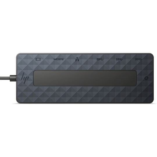 Univerzálny multiportový rozbočovač HP USB-C (2x USB-A 3.2, 1xUSB-C, 1xDDMI 2.0, 1xDP 1.2, USB-C 65W, RJ45, bez napájania