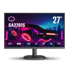 BAZAR - Cooler Master LCD - 27", 1920x1080, 100Hz, 1000:1, 250cd/m2, 1ms, 1xHDMI, 1xVGA, IPS - Poškozený obal (Komplet)