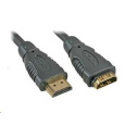 PREMIUMCORD predlžovací kábel HDMI na HDMI 10 m, pozlátené konektory