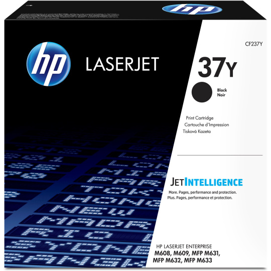 HP 37Y Extra High Yield Black Original LaserJet Toner Cartridge (CF237Y) (41,000 pages)