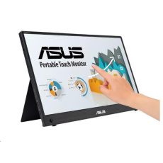 ASUS LCD 15.6" MB16AMTR ZenScreen Touch 1920x1080 IPS Built-in Battery Mini-HDMI Compatible with Laptops, Smartphones