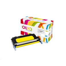 OWA Armor toner pre HP Color Laserjet 3800, 8000 strán, Q7582A JUMBO, žltá/žltá