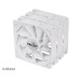 AKASA ventilátor Viper, biely Ventilátor 12cm, 120x120x25mm, HDB, 4 pin PWM, 3ks v balení, biely