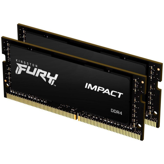 SODIMM DDR4 64GB 3200MHz CL20 (sada 2 ks) KINGSTON FURY Impact