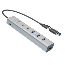 i-tec USB-C/USB-A Charging Metal HUB 7 Port (3x USB-C, 4x USB-A)