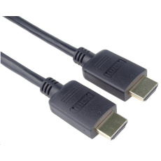 PremiumCord HDMI 2.0 Vysokorýchlostný + ethernetový kábel, pozlátené konektory, 1 m