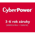 CyberPower 3. rok záruky pre BU650E-FR, UT650EG-FR, UT650EG