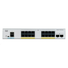 Cisco Catalyst C1000-16P-E-2G-L, 16x10/100/1000, 2xSFP, PoE - REFRESH