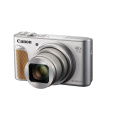 Canon PowerShot SX740 HS Lite Travel, 20.3Mpix, 40x zoom, WiFi, 4K video - stříbrný