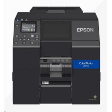 Epson ColorWorks CW-C6000Pe, lúpač, disp., USB, Ethernet, čierna