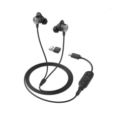 Logitech Zone Wired Earbuds Teams, graphite