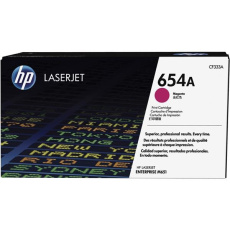 HP 654A Magenta LJ Toner Cart, CF333A (15,000 pages)