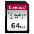 Karta TRANSCEND SDXC 64GB 300S, UHS-I U3 V10 (R:100/W:25 MB/s)