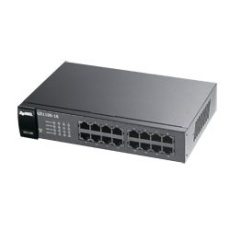 Zyxel GS1100-16 v3 16portový gigabitový ethernetový prepínač, bez ventilátora