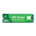 WD GREEN NVMe SSD 240GB PCIe SN350, Gen3 8GB/s, (R:2400/W:900 MB/s)