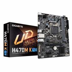 GIGABYTE MB Sc LGA1200 H470M K, Intel H470, 2xDDR4, 1xHDMI, mATX