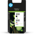 HP 300 Combo-B/CMY Ink Cart, 4 ml, CN637EE (200 / 165 pages)