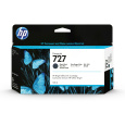 HP 727 Black Mate Ink Cart, 130 ml, B3P22A