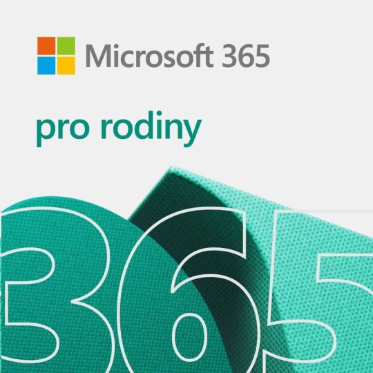 Microsoft 365 Family ESD (pre rodiny - 1 rok)