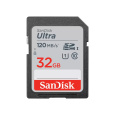 SanDisk MicroSDHC karta 32GB Ultra (R:120/W:120 MB/s, UHS-I, C10)