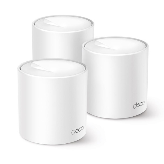 TP-Link Deco X50 Pro(3-pack) WiFi6 Mesh (AX3000,2,4GHz/5GHz,2x2,5GbELAN/WAN)