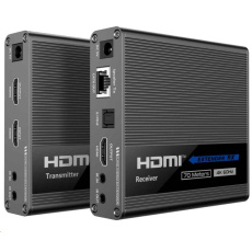 PremiumCord HDMI 2.0 extender Ultra HD 4kx2k@60Hz na 70m kaskádovom pripojení