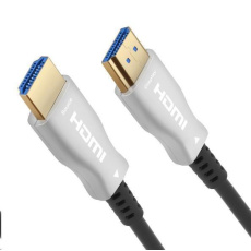 PREMIUMCORD HDMI optický kábel s vysokou rýchlosťou s Ether. 4K@60Hz, 25 m, M/M, pozlátené konektory