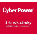 CyberPower 3-ročná záruka pre PR1000ERT2U, PDU15SWHVIEC12ATNET