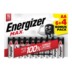 Energizer LR6/10 Max AA 6+4 zdarma