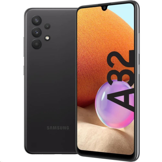 Samsung Galaxy A32 (A325), 128 GB, LTE, EÚ čierna