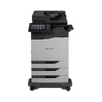 Tlačiareň LEXMARK CX825dtfe A4 COLOR LASER, 52 str./min, 2048MB USB, LAN, duplex, dotykový LCD displej, 2x zásobník papiera, zošívačka