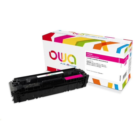 OWA Armor toner pre CANON LBP 611Cn, 613Cdw, 631Cn, 633Cdw, MFP635Cx, 2200 ks., červená/magenta (CRG045H M)