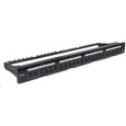 Intellinet Patch Panel 19", prázdny pre 24 portov, 1U, čierny