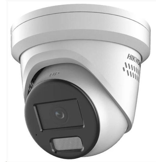 HIKVISION DS-2CD2347G2-LSU/SL(2.8MM)(C) 4MPix IP Turret ColorVu AcuSense kamera; LED 30m, WDR 130dB, Audio, Alarm, Blik