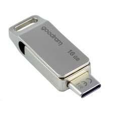 GOODRAM Flash disk 16 GB ODA3, USB 3.2, strieborná