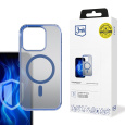 3mk Frosty MagCase Blue pro Apple iPhone 16 Pro Max