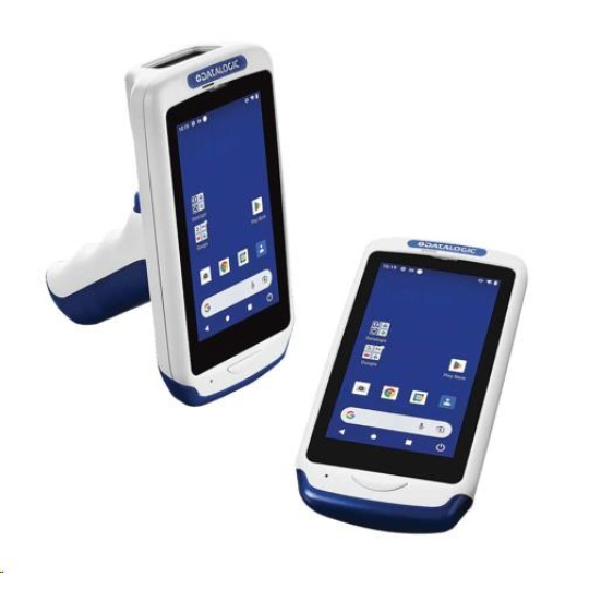 Datalogic Joya Touch 22, 2D, USB-C, BT, Wi-Fi, NFC, Gun, GMS, blue, grey, Android