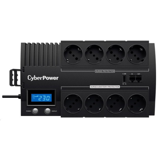 CyberPower BRICs Series II SOHO LCD UPS 1200VA/720W, nemecké zásuvky SCHUKO