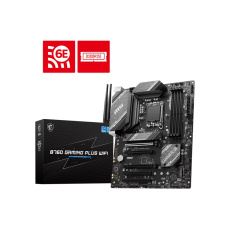 BAZAR - MSI MB Sc LGA1700 B760 GAMING PLUS WIFI, Intel B760, 4xDDR5, 1xDP, 1xHDMI, ATX - Poškozený obal (Komplet)