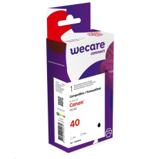 WECARE ARMOR kazeta pre CANON Pixma iP1600/2200, Mp 140/460 (PG-40) čierna, 16 ml, 580 str