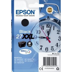 Atrament EPSON čierny Singlepack "Alarm clock" Black 27XXL DURABrite Ultra Ink