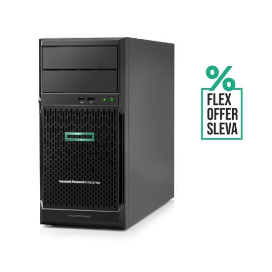 BUNDLE HPE PL ML30g10 Plus E-2314 (4C/2.8G) 2X16G, 2x1TB HDD, 4LFF NHP VROC 2GT 350Wn NBD311