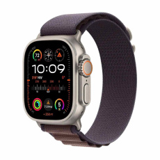 APPLE Watch Ultra 2 GPS + Cellular, 49mm Titanium Case with Indigo Alpine Loop - Small