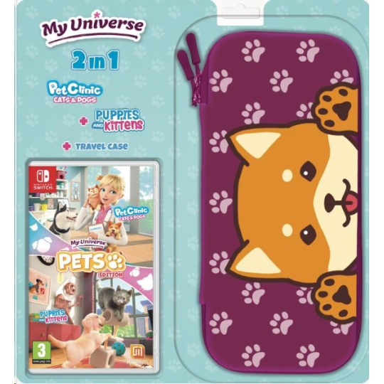 Switch hra Bundle My Universe - Pets Edition + cestovní pouzdro pro Switch hra