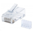 Intellinet konektor RJ45, Cat6, UTP, 15µ, drôt, 90 ks v balení