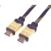 Kábel HDMI PREMIUMCORD 2.0 Vysokorýchlostný + ethernetový kábel HQ, pozlátené konektory, 2 m