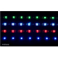 AKASA LED pásik Vegas, napájanie Molex 12V, 60cm, modrý