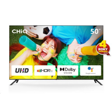 CHiQ U50G7LX TV 50", UHD, smart, Android 11, Dolby Vision, Frameless