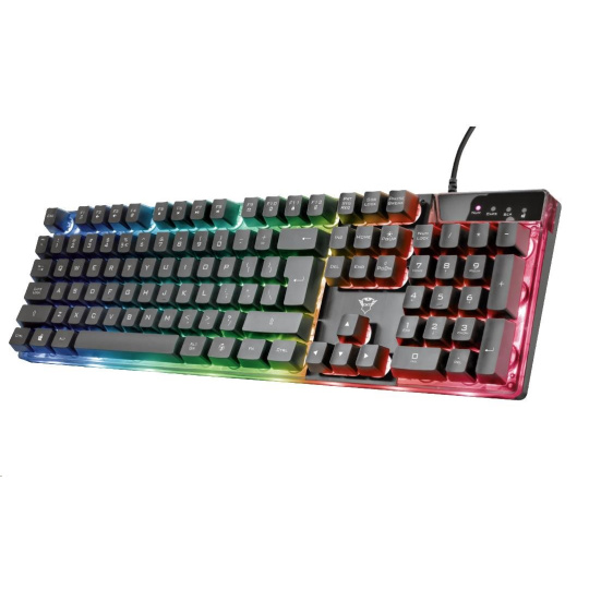 TRUST herní klávesnice GXT 835 Azor Illuminated Gaming Keyboard